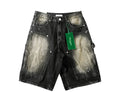 Bermuda shorts gray dark